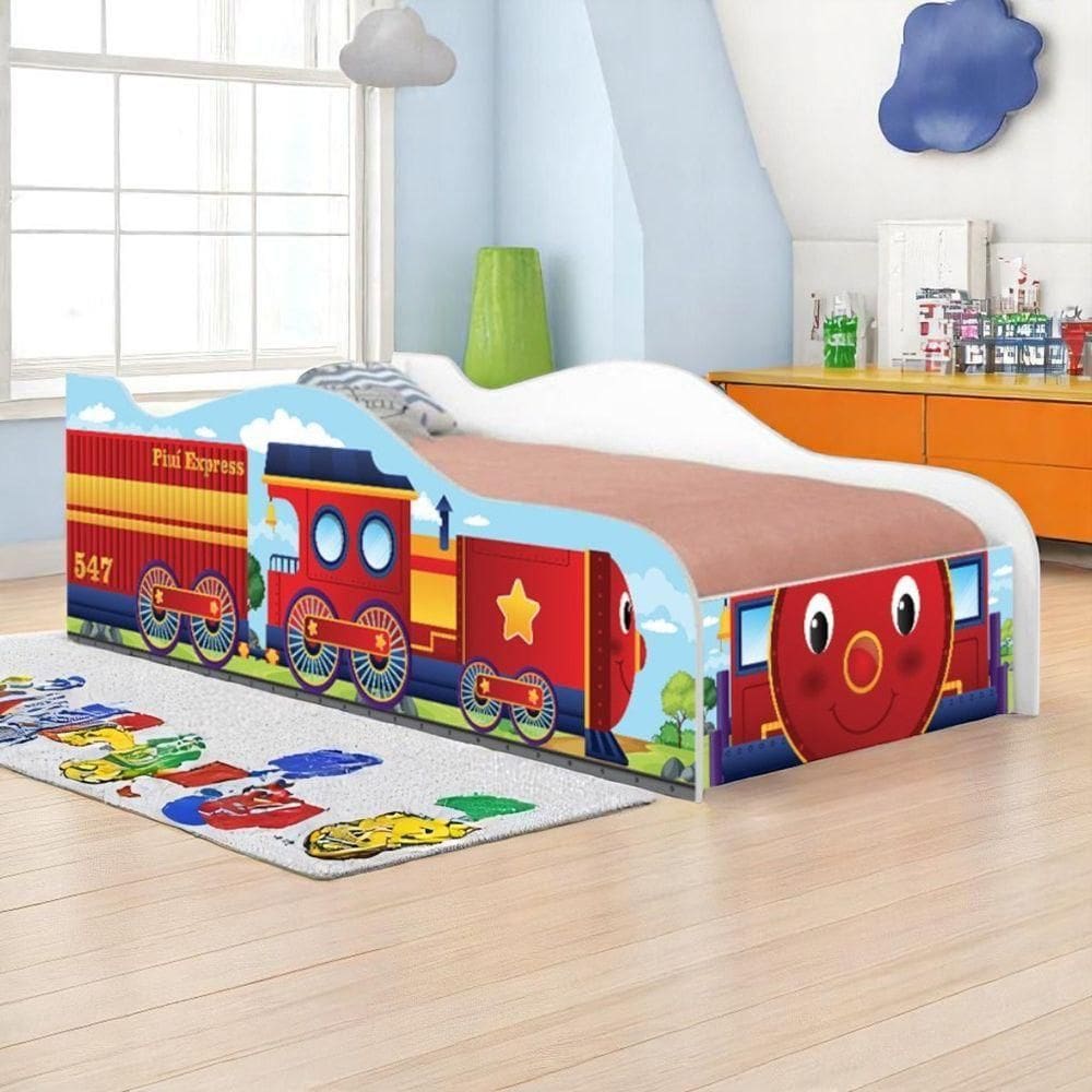 Cama Speciale Infantil 158cm X 73cm Kmcb Trenzinho