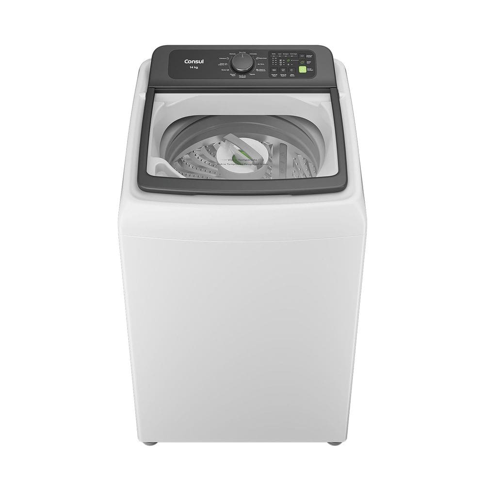 Máquina de Lavar 14kg Branca Consul com Modo Eco - CWN14AB