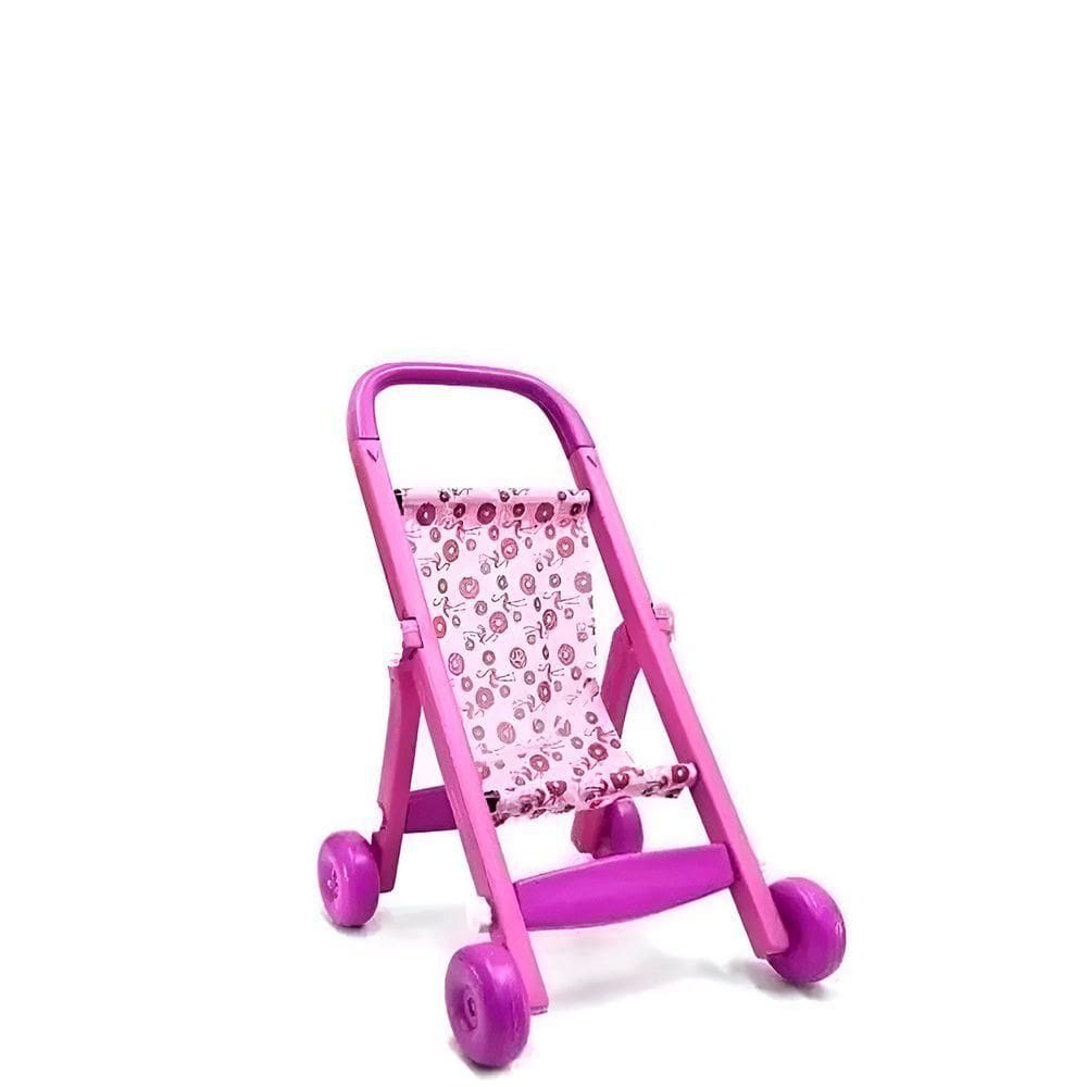 Brinquedo Carrinho Infantil De Boneca Dobrável Brincadeira - Diversão E Imaginação