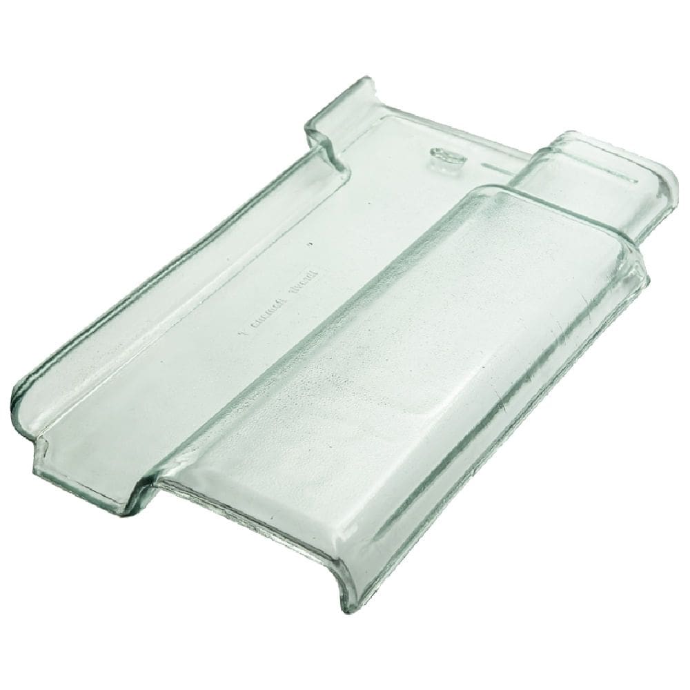 Telha de Vidro Texturizado 40x21,5cm Romana - 1040001 - IBRAVIR