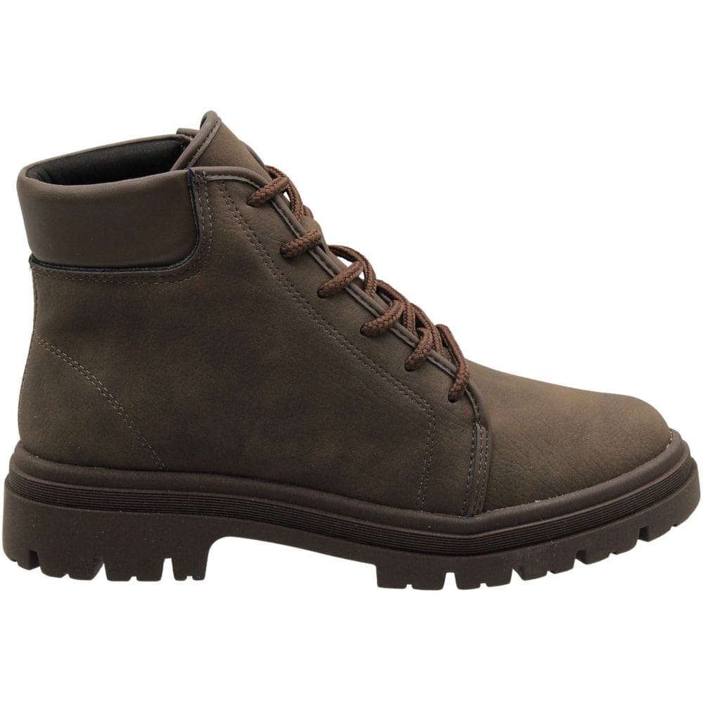 Bota Coturno Moleca Napa Veluna Feminina
