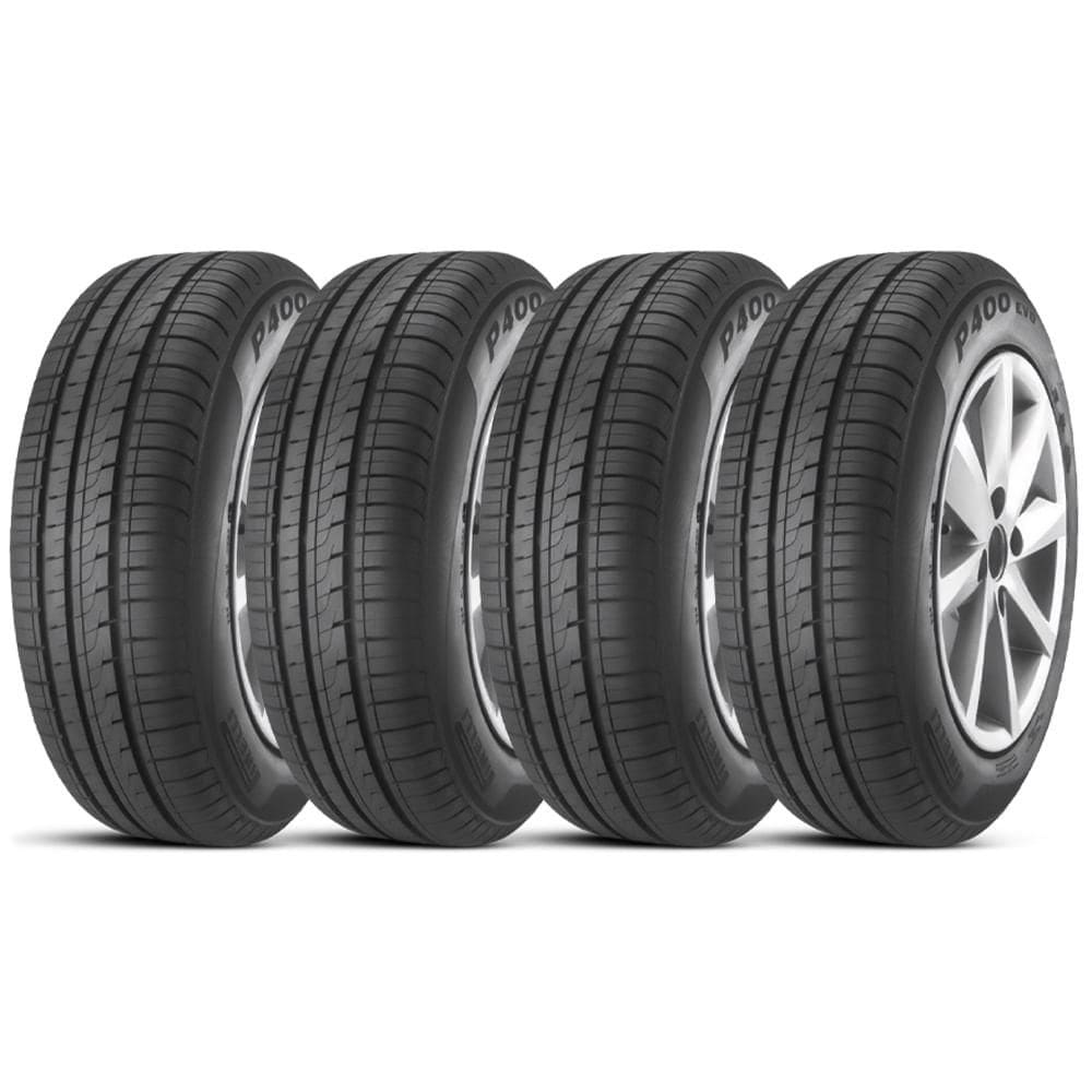 Kit 4 Pneu Aro 175/70r14 84T Pirelli TL P400 Evo
