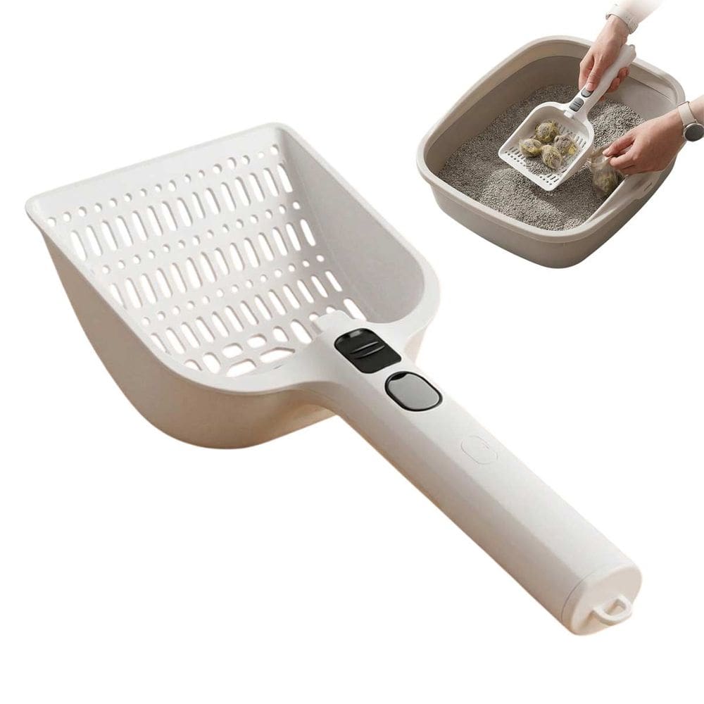 Coletor de Fezes Gato Desodorizante Areia Higienico Anti Odor Limpeza Mal Cheiro Pratica Caixa Areia Pet Casa