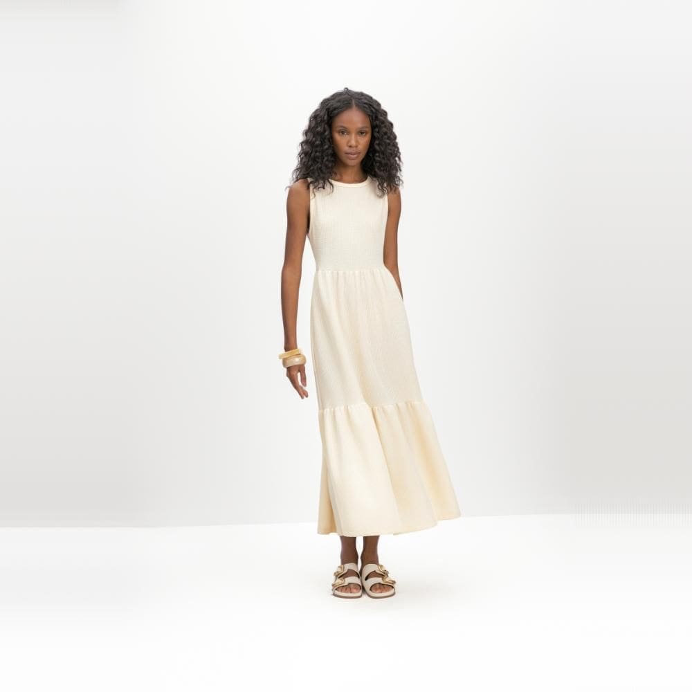 Vestido feminino em ribana Essendi