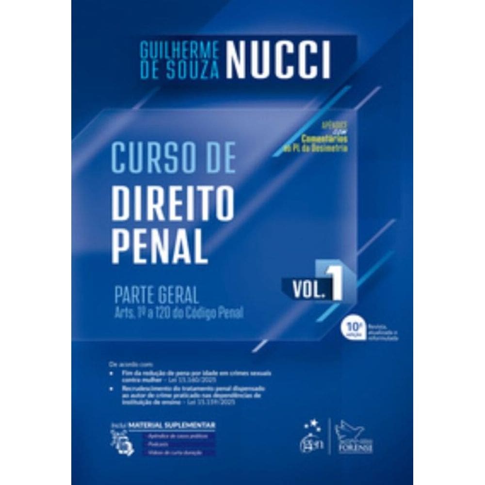Curso De Direito Penal - Vol. 1 - 10ª Edição 2026