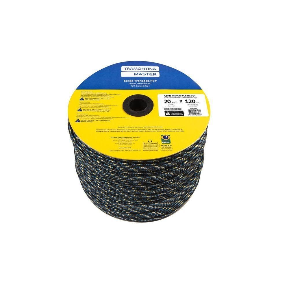 Corda Tramontina Master Pet 20mm 831,2kgf 120m