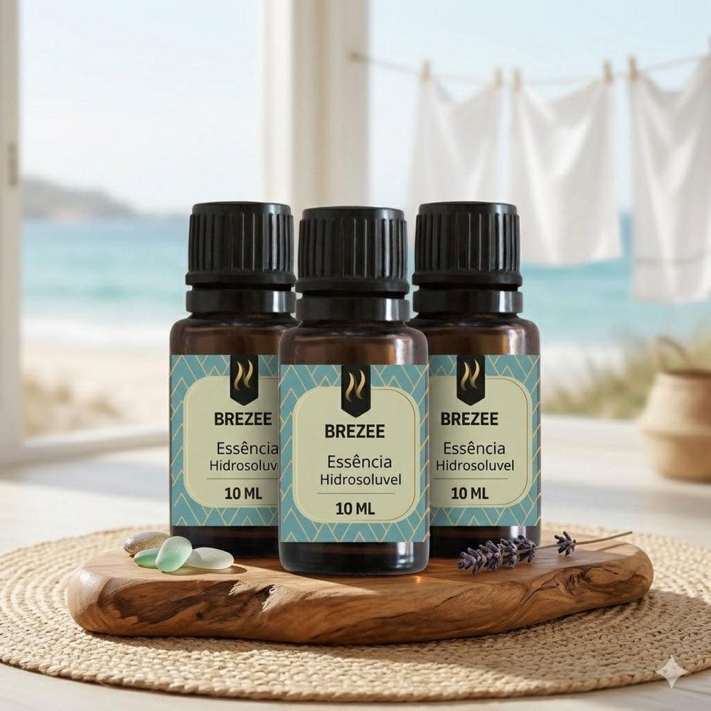 Kit 3X Essências Aromatizantes Nattuaromas Hidrossolúvel