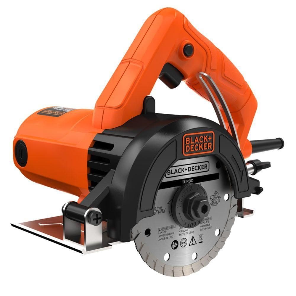 Serra Marmore 4-3/8 110mm 1200w Lj Black & Decker Laranja 110V