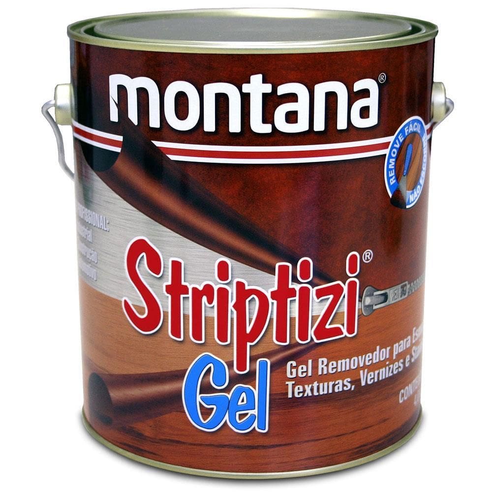 Removedor de Tintas e Verniz Striptizi Gel 4 Kilos - 33C050030 - MONTANA