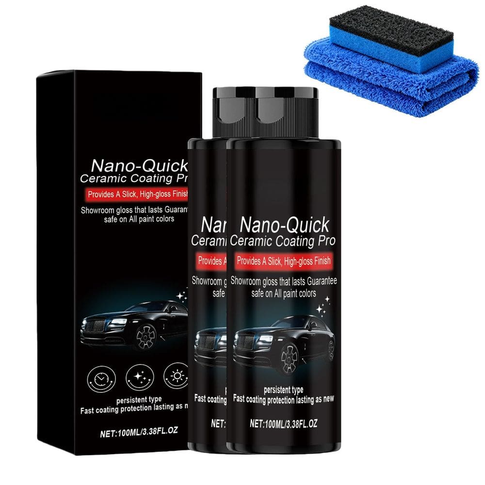 Revestimento Cerâmico Automotivo Lanenow Nano Quick 2x100ml