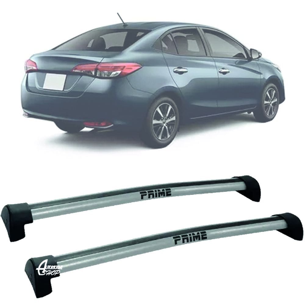 Rack Teto Aluminio Prime Toyota Yaris Sedan 18/ 26 PTA PR093
