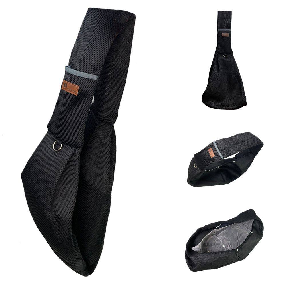 Bolsa de Transporte Cao Gato Bag Canguru Animal Malha Respiravel Tecido Confortavel Resistente Tira de Ombro