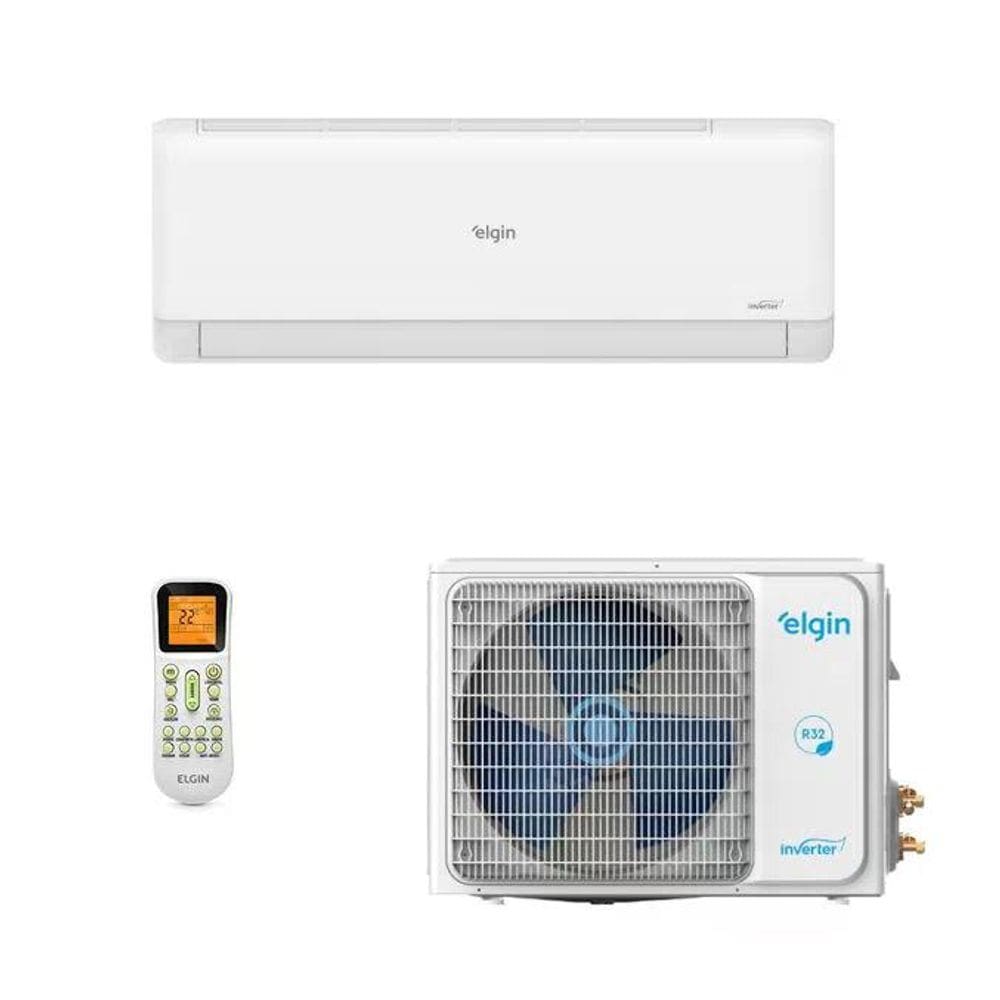 Ar Condicionado Split Hi Wall Elgin Eco II Inverter 24000 BTUs Quente e Frio R32 220V