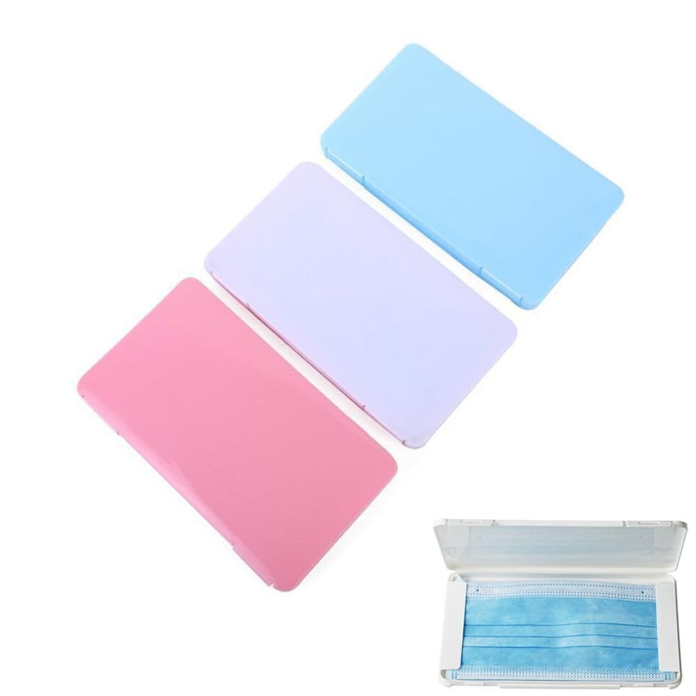 Estojo para Máscaras DeaHea Kit com 3 Organizadores de Plástico 18x11 cm