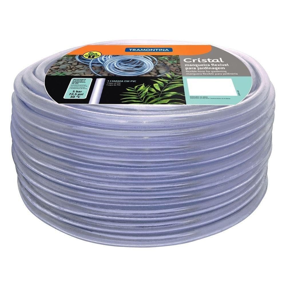 Mangueira Tramontina Cristal 100m 5 Bar Pvc
