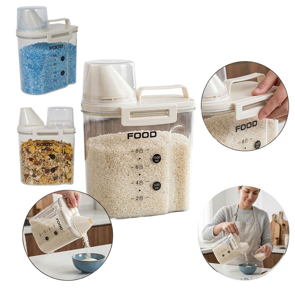 Pote Hermético Multiuso Copo Bico Dosador Dispenser 1,8l