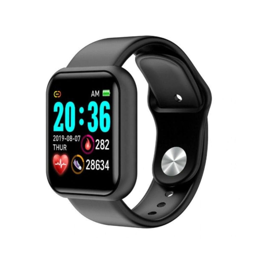 Relógio Smartwatch Inteligente D20 Pró Y68 Preto