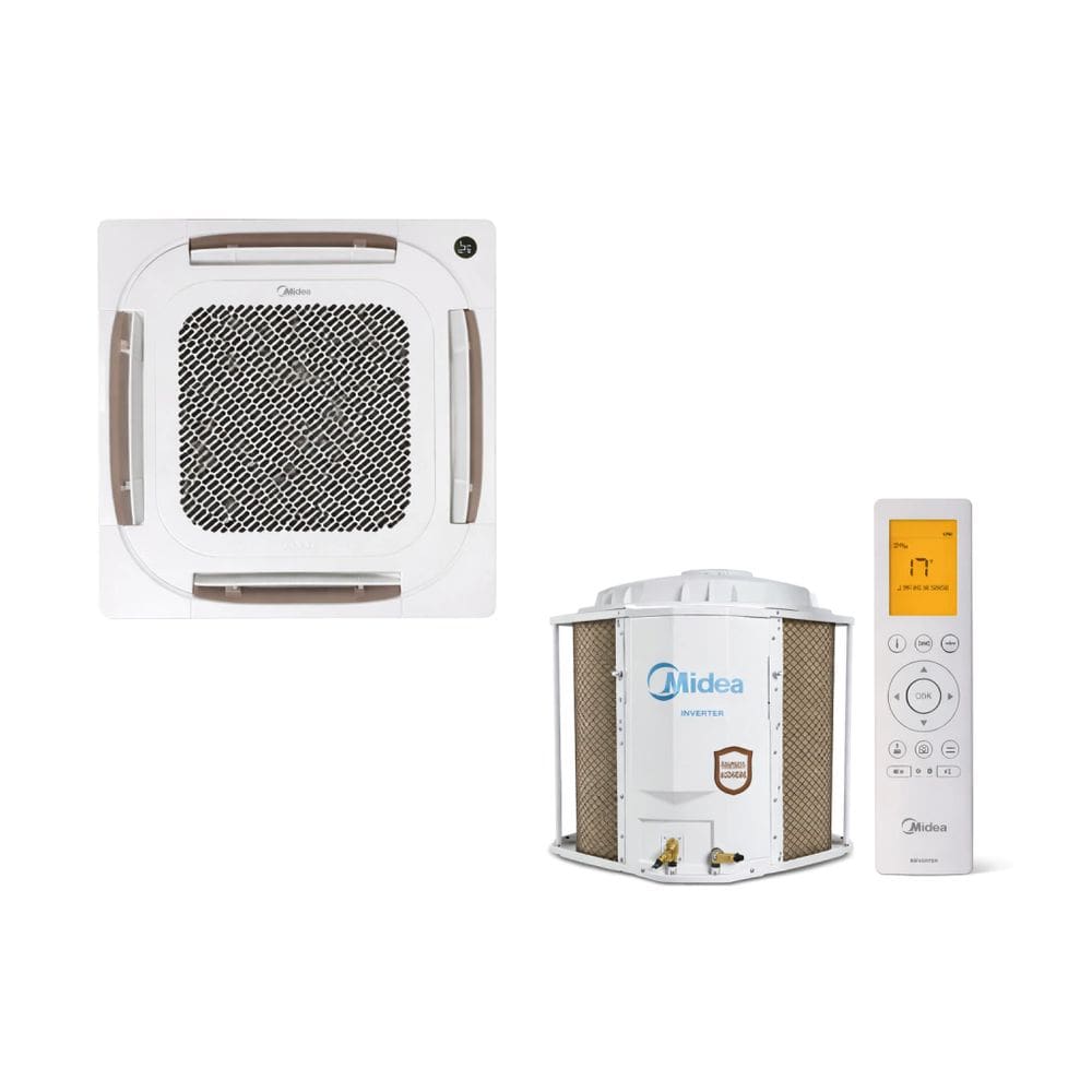 Ar Condicionado Cassete Midea 4 Via Inverter 60.000 BTU Frio 220v 40KVQF60M5B