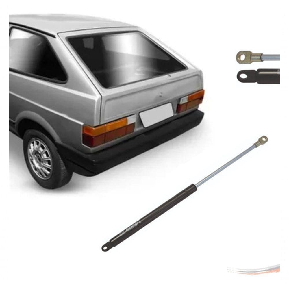 Amortecedor de Mola a Gás da Tampa Traseira F103 para Gol G1 Quadrado 1980 a 1996 com 2 Molas