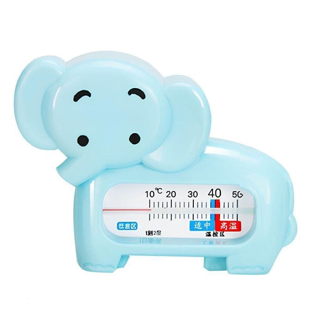 Termômetro De Banho Bebê Infantil Monitor Temperatura Da água - Elefante Azul