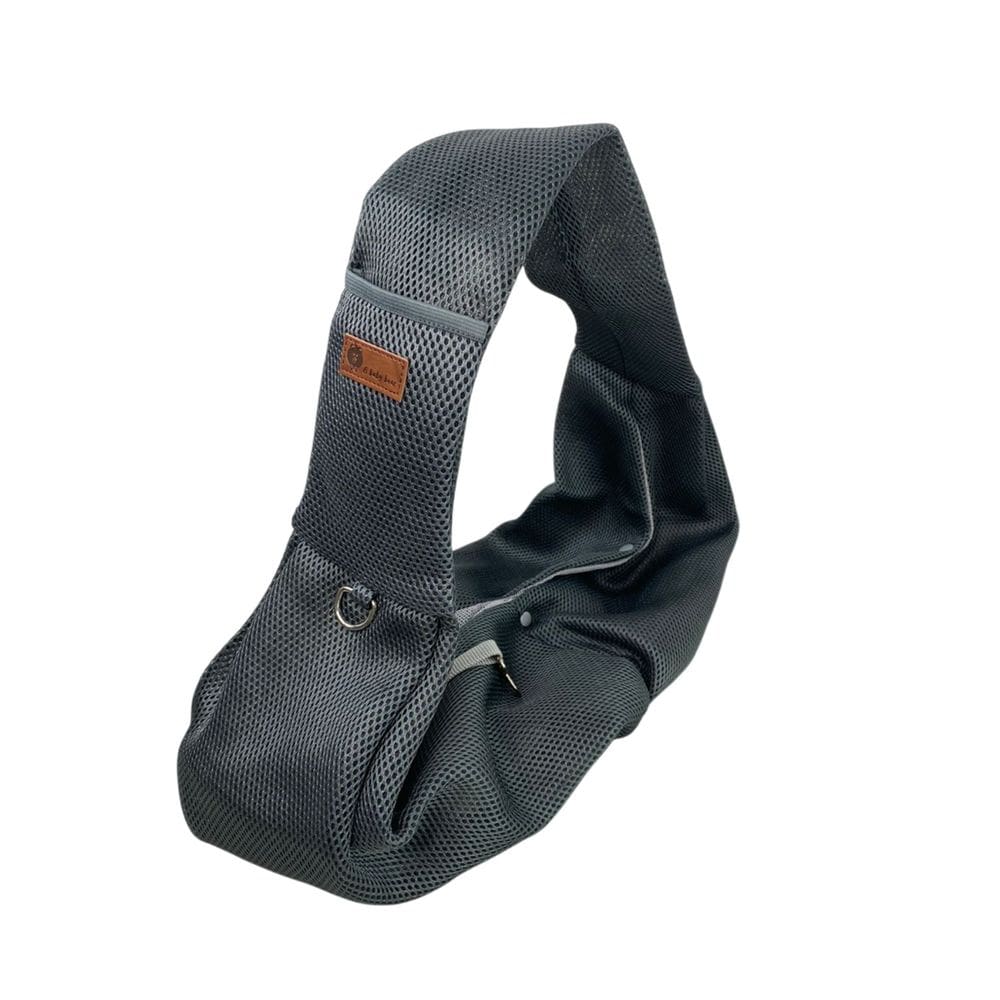 Bolsa de Transporte Pet Canguru Gato Cao Animal Malha Respiravel Tira de Ombro Tecido Confortavel Respiravel