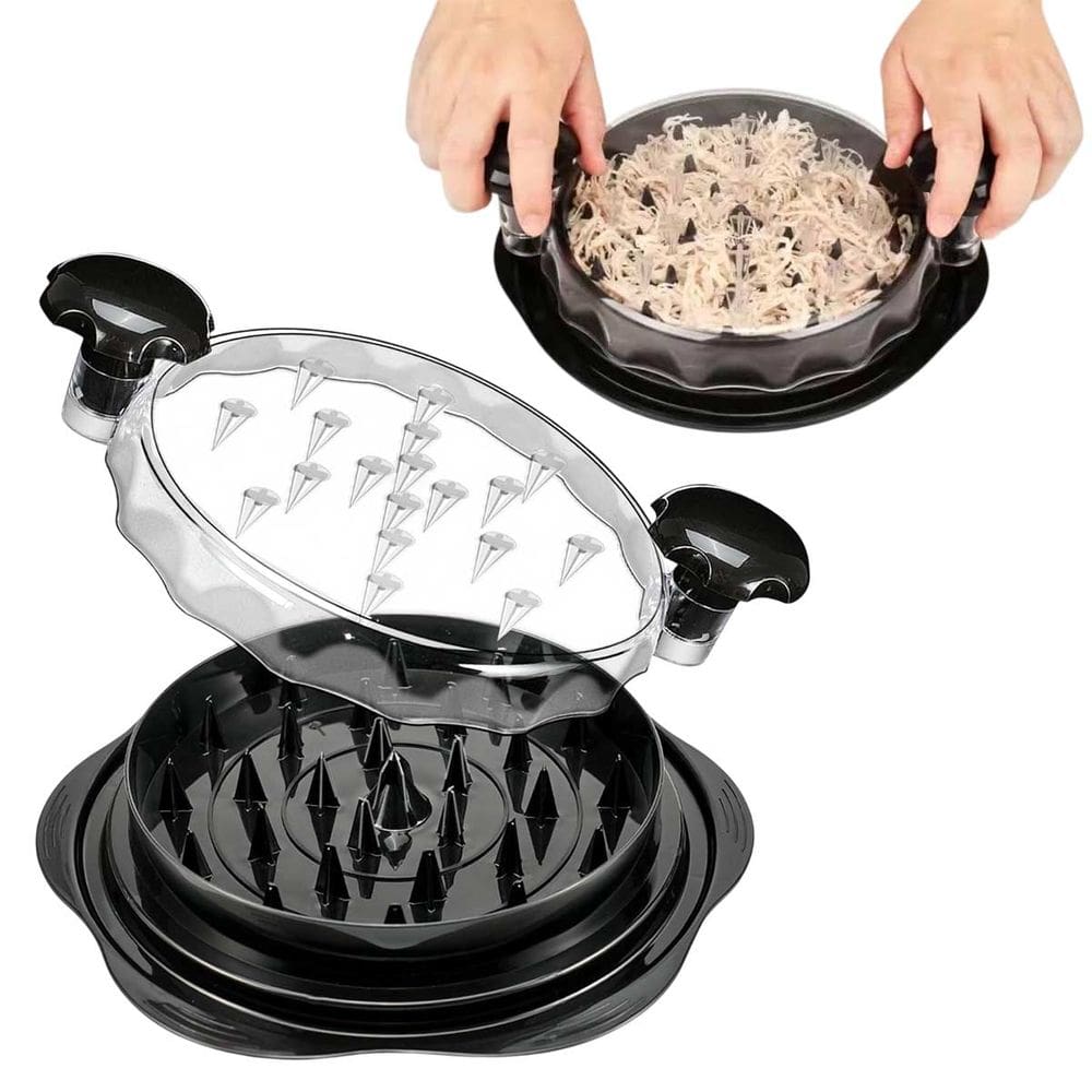 Desfiador Processador Moedor de Frango Carne Legumes Verdura Triturador Alimentos Comida Manual Cozinha Casa Restaurante