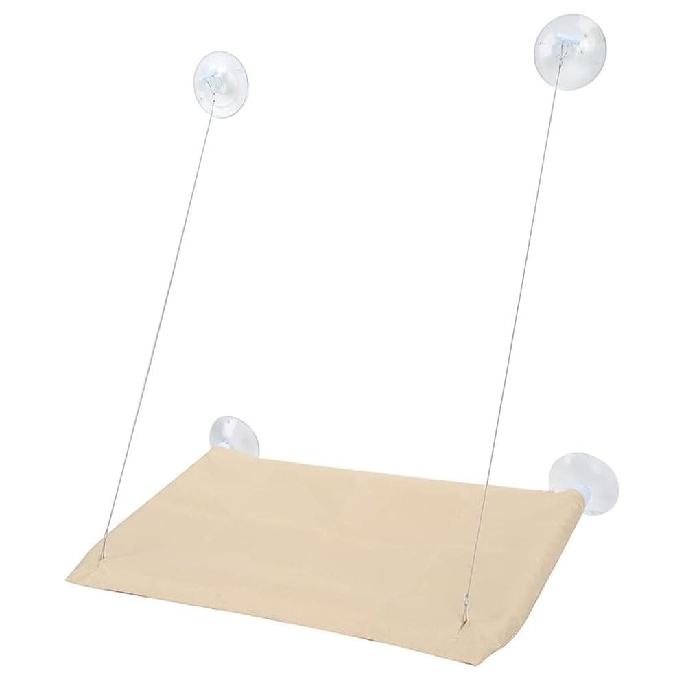 Caminha de Gato Janela Ventosas Alta Fixacao Retratil Flutuante Pratica Confortavel Segura Lavavel