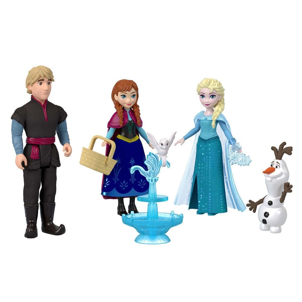 Kit - Frozen Personagens e acessorios MATTEL