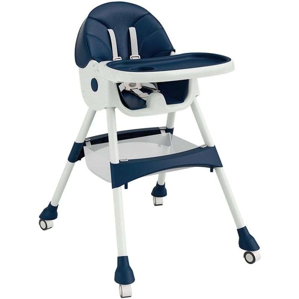 Cadeira De Alimentação Azul Reclinável e Dobravel Zippy Toys