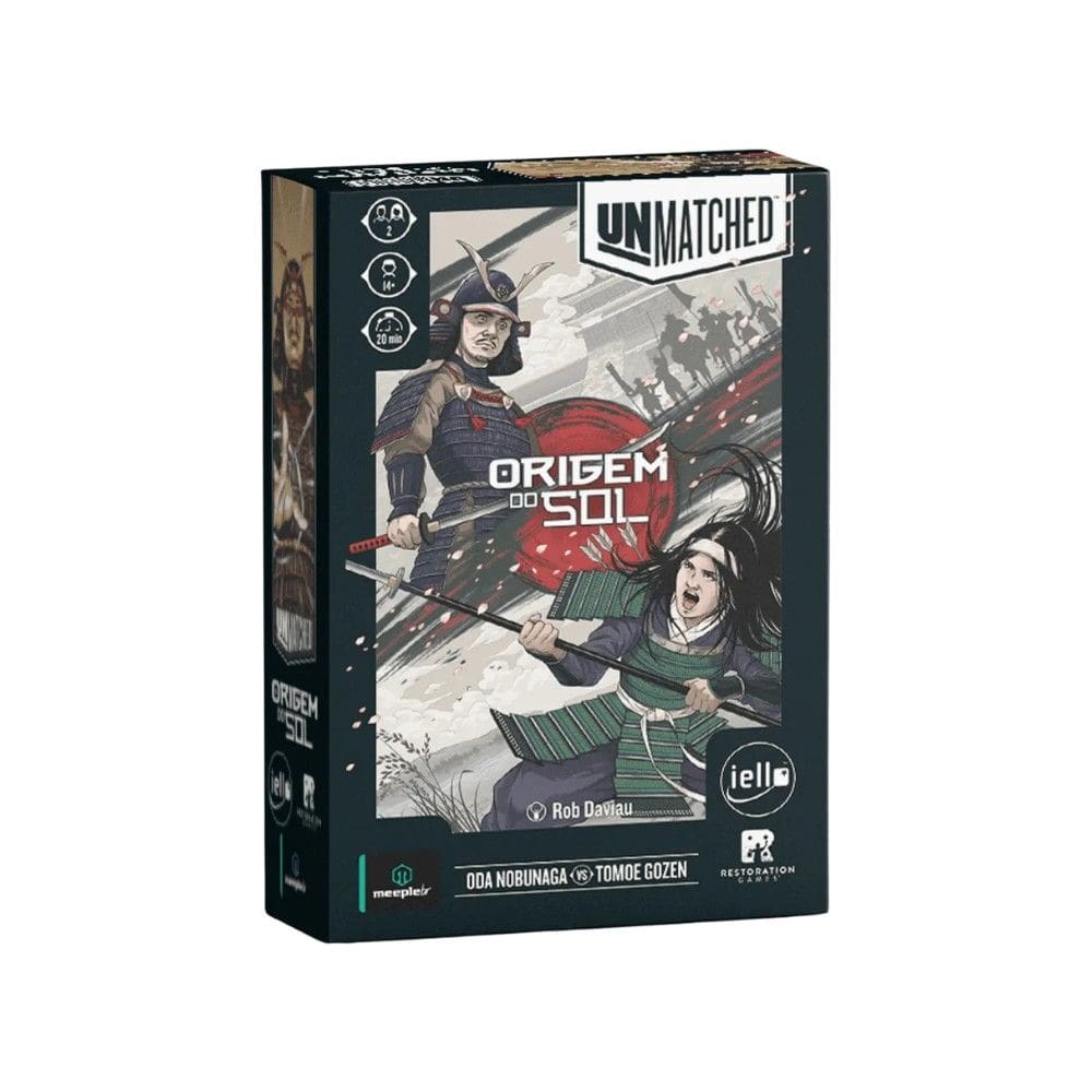 Unmatched: Origem do Sol Jogo de Tabuleiro MeepleBR