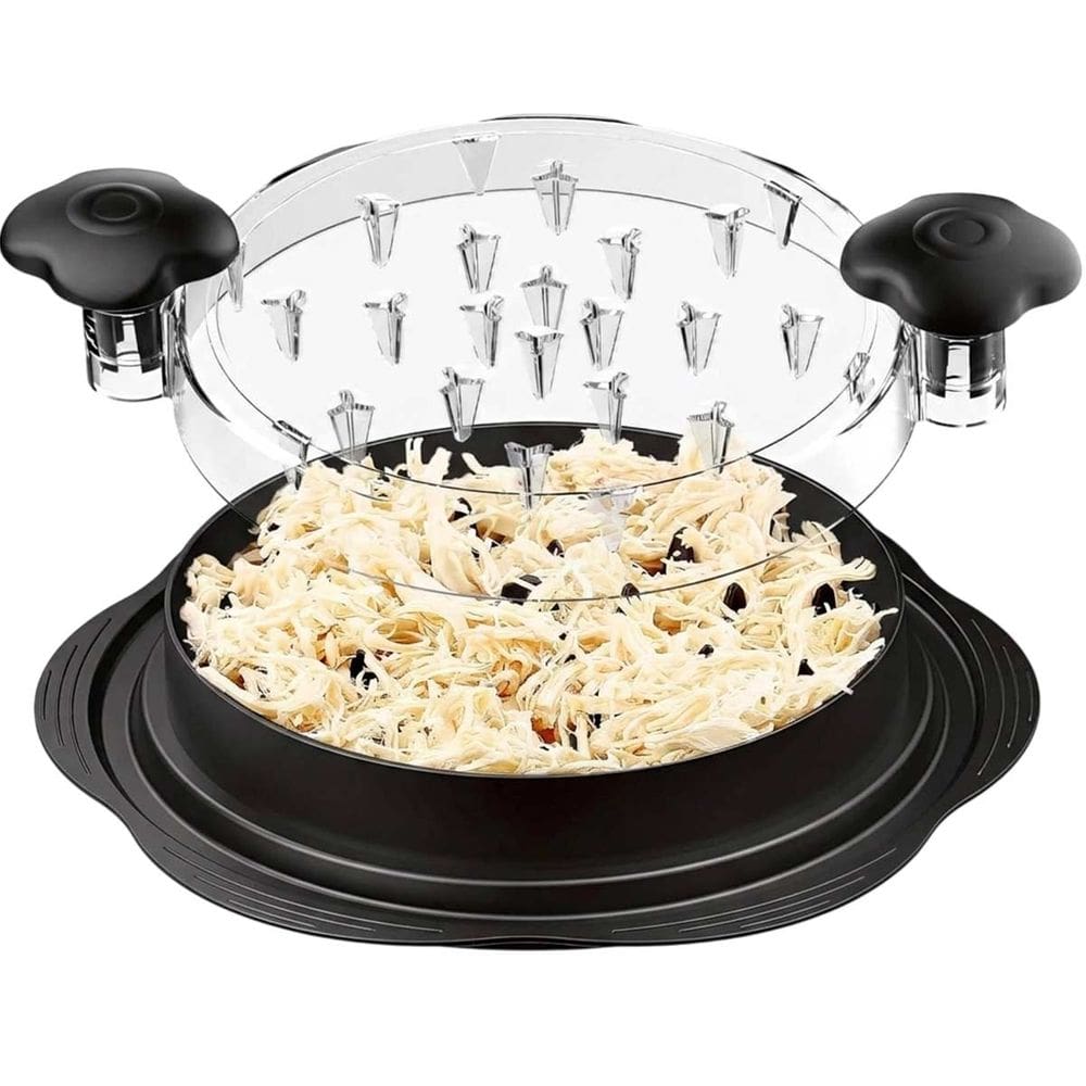 Triturador Desfiador Moedor de Frango Legumes Verdura Processador de Alimentos Comida Manual Cozinha Casa Restaurante