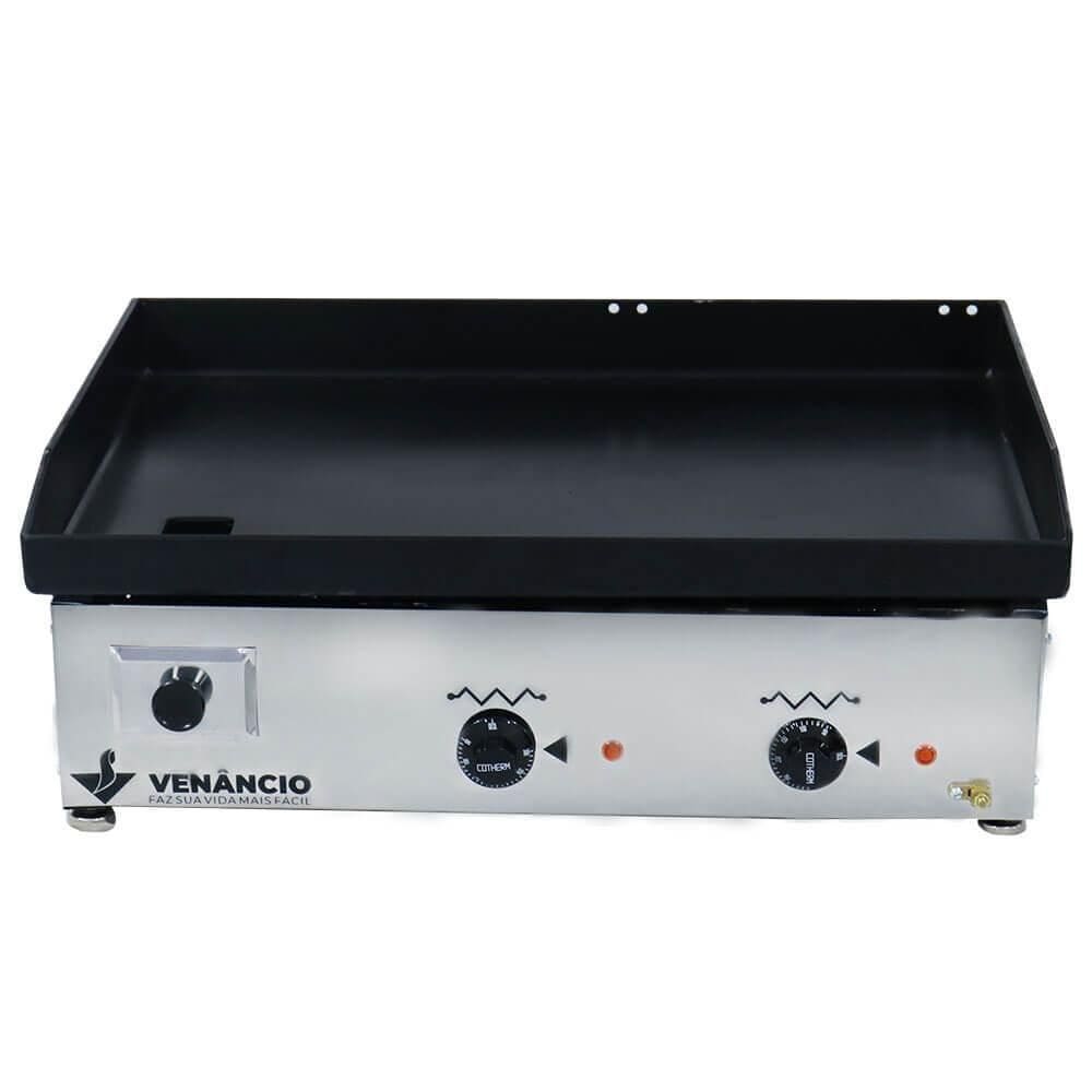 Chapa Bifeteira Elétrica Venancio Inox Modelo 650 220V Ce65 14261