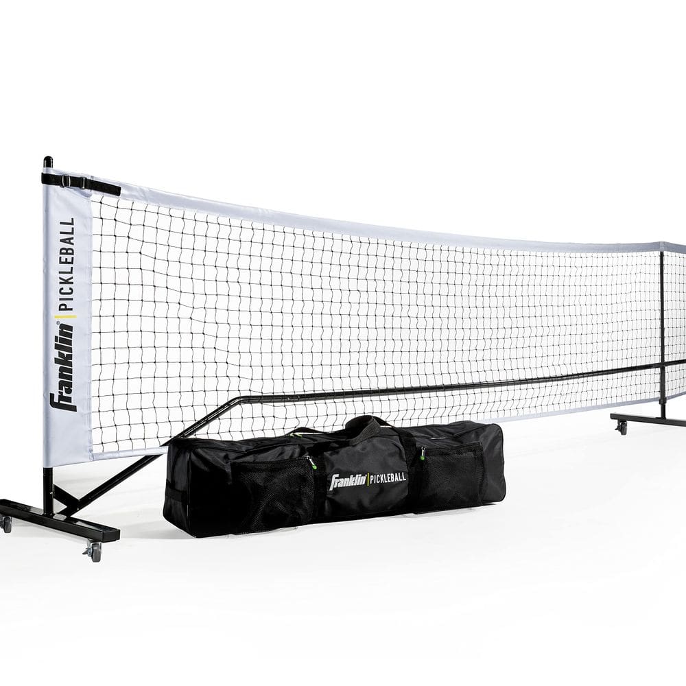 Rede Pickleball Franklin Sports, tamanho oficial com rodas