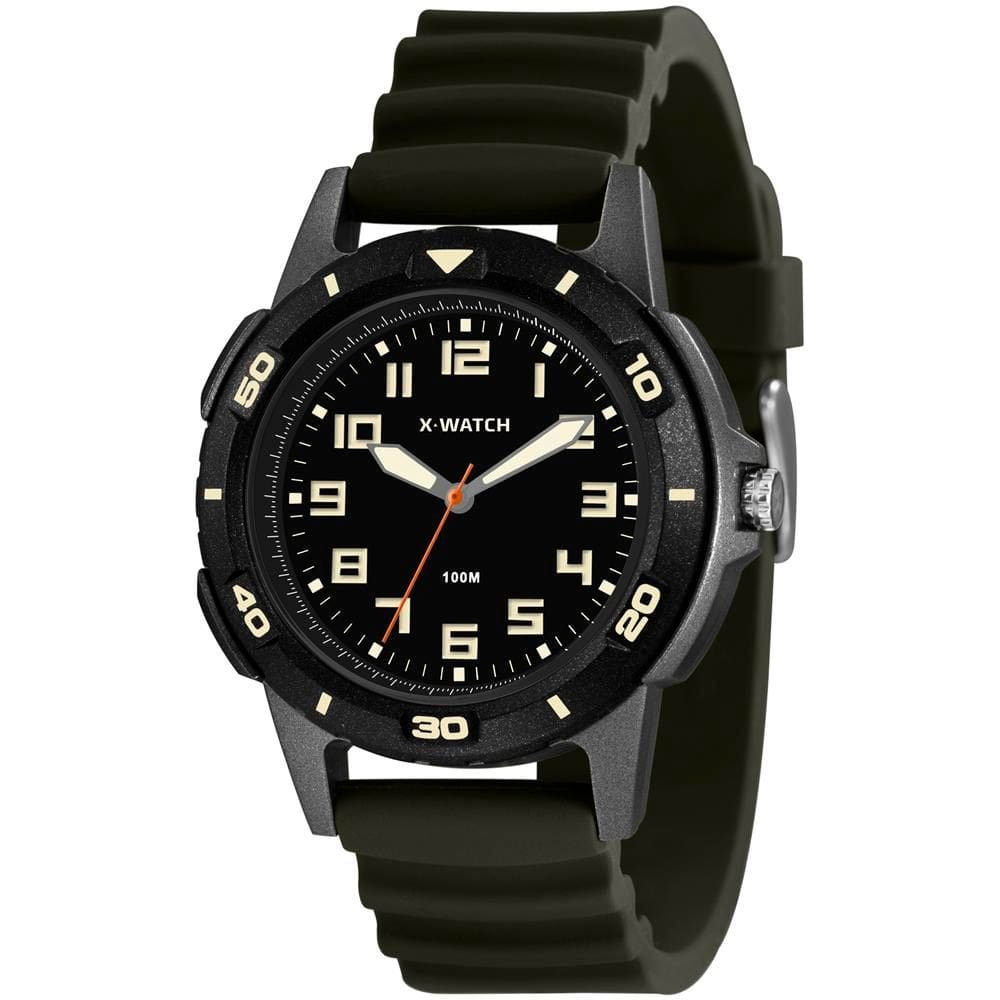 Relógio X-Watch Masculino Ref: Xmpp0064 P2ex Esportivo Analógico