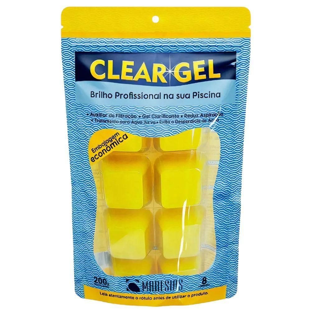 Clear Gel Maresias 200g Clarificante Para Piscina água Cristalina