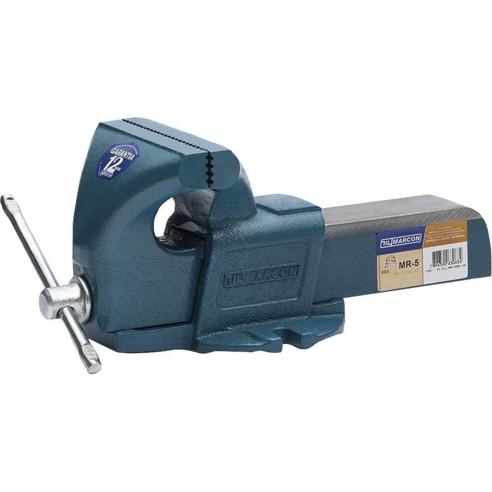 Torno De Bancada, Nº 5, Mordentes Fixos, Em Ferro Nodular, Mr-5, Marcon