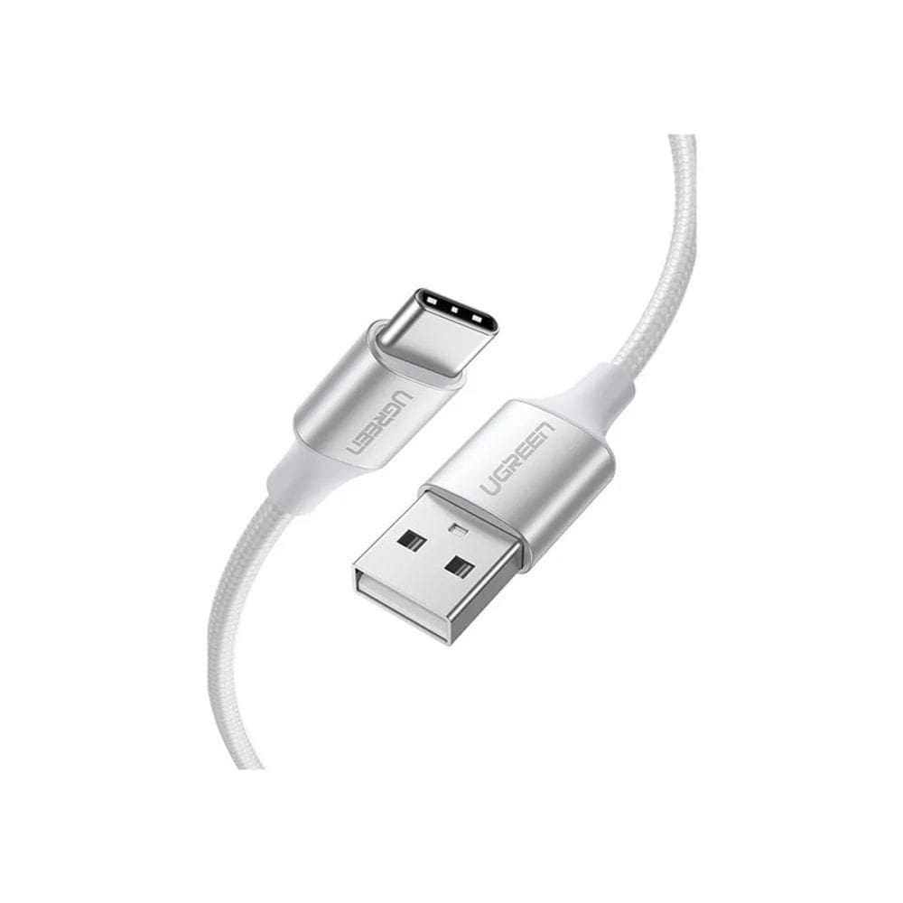 Cabo Ugreen Usb-a/usb-c 3a Us288 1m Slv-60131 - Prata