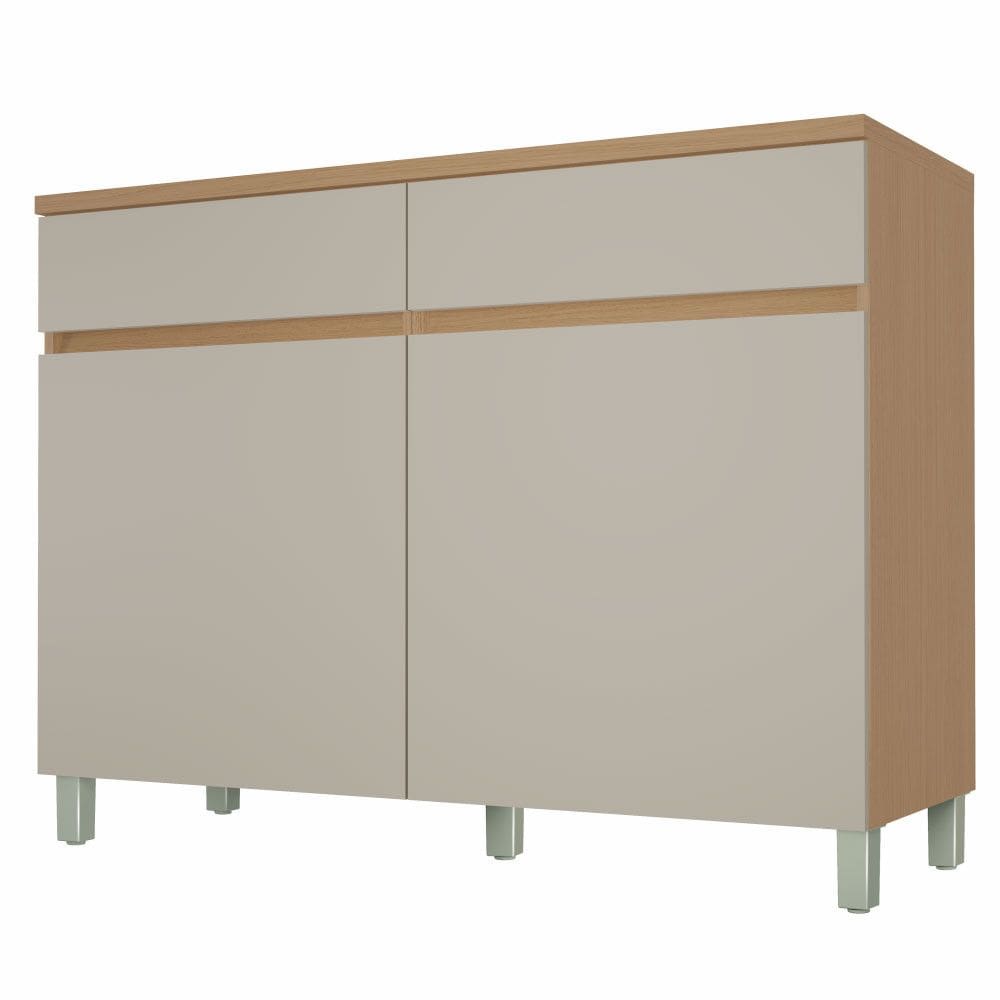 Balcao 2 portas 2 Gavetas Realeza Premium 120cm MDF