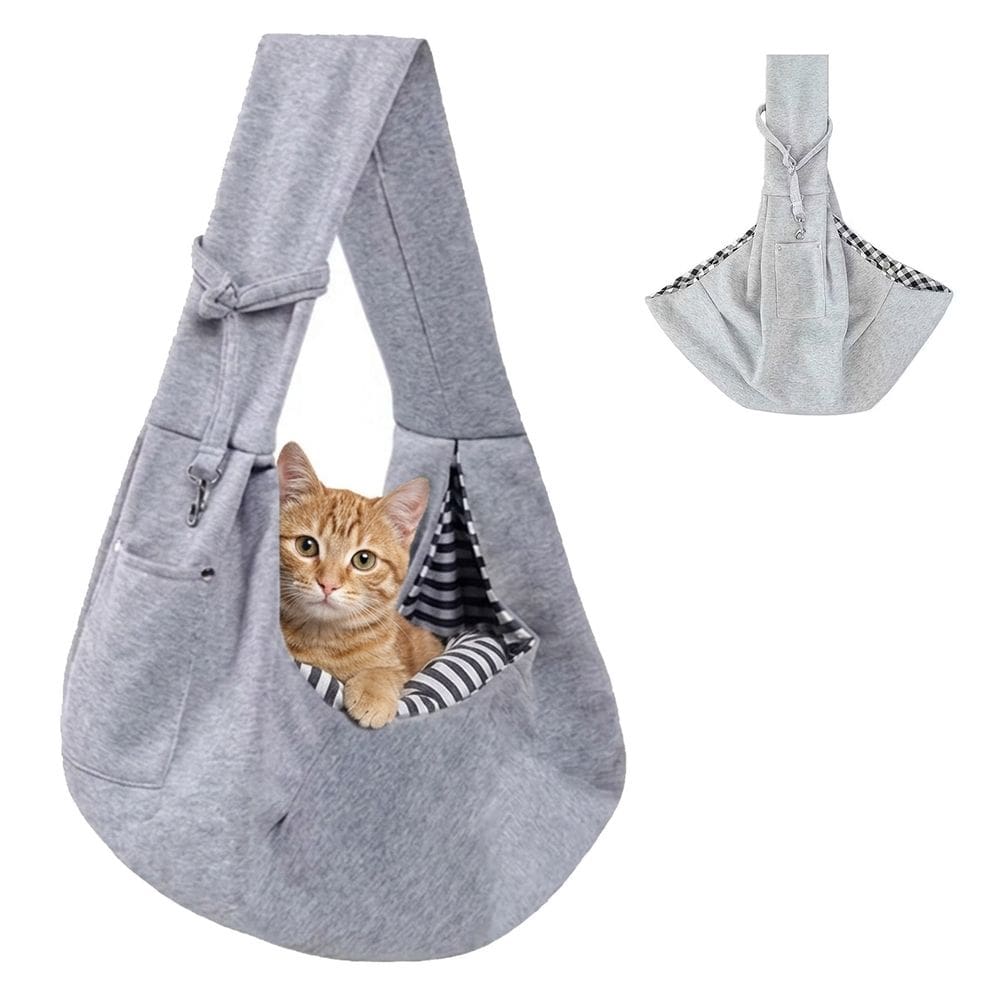 Bolsa Canguru Transporte Cachorro Gato Pet Animal Tira de Ombro Malha Resistente Tecido Respiravel Confortavel
