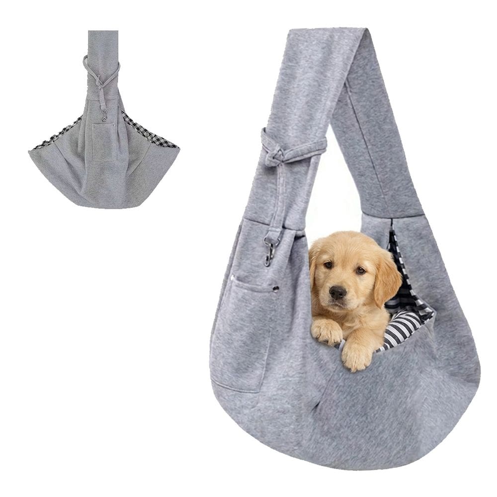 Bolsa Canguru Transporte Cachorro Gato Pet Animal Malha Resistente Tira de Ombro Tecido Confortavel Respiravel