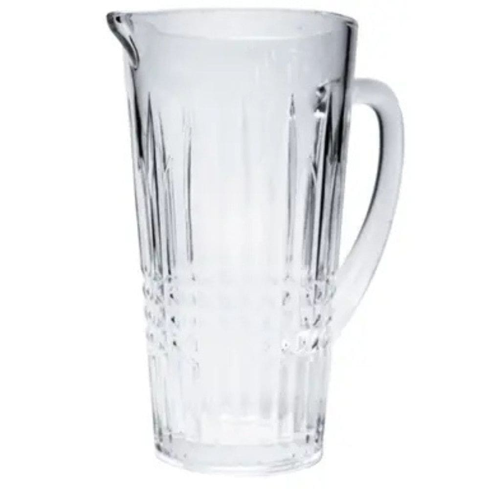 Conjunto Jarra 1L + 6 Copos 320ml Xadrez Essencial Mark Blank