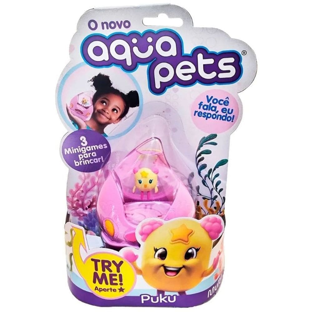 AquaPets - Pet Interativo - Puku MULTIKIDS