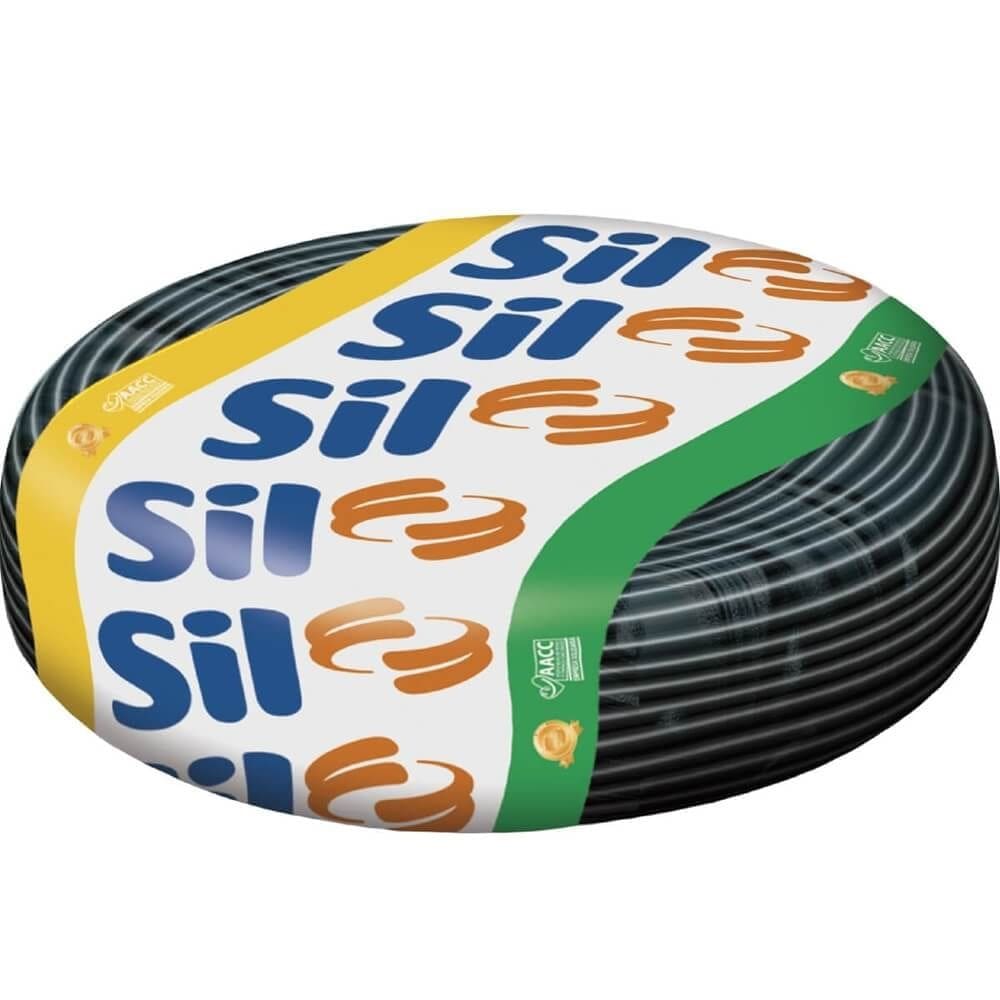 Cabo Flexsil de Cobre 1,50mm 300 Volts Preto 100 Metros - 00005.017.002.1.06 - SIL