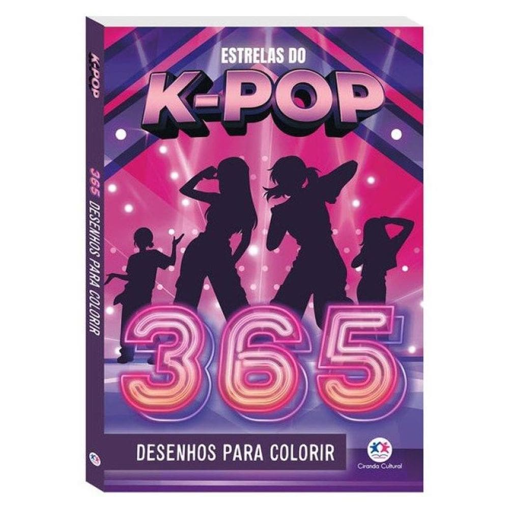Estrelas Do K-Pop - 365 Desenhos Para Colorir