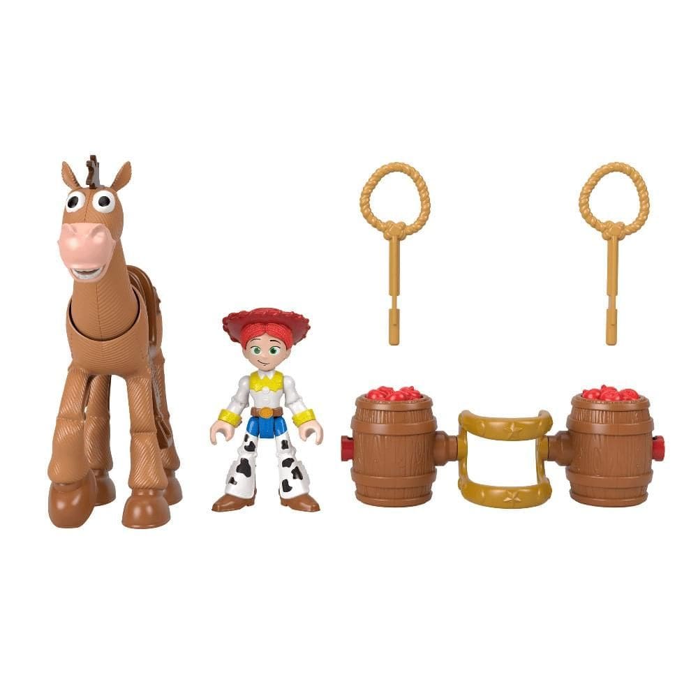 Jessie e Bala no Alvo Imaginext - Mattel
