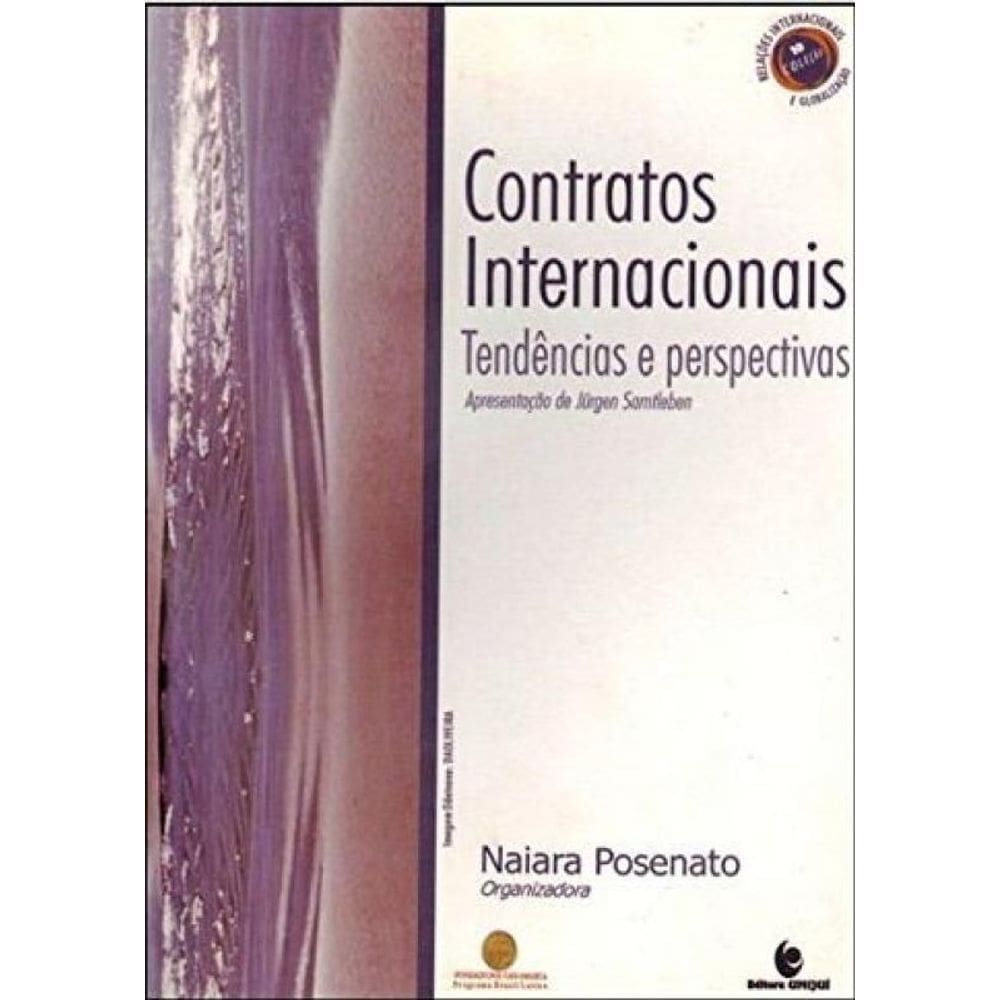 Contratos Internacionais - Tendencias E Perspectiv