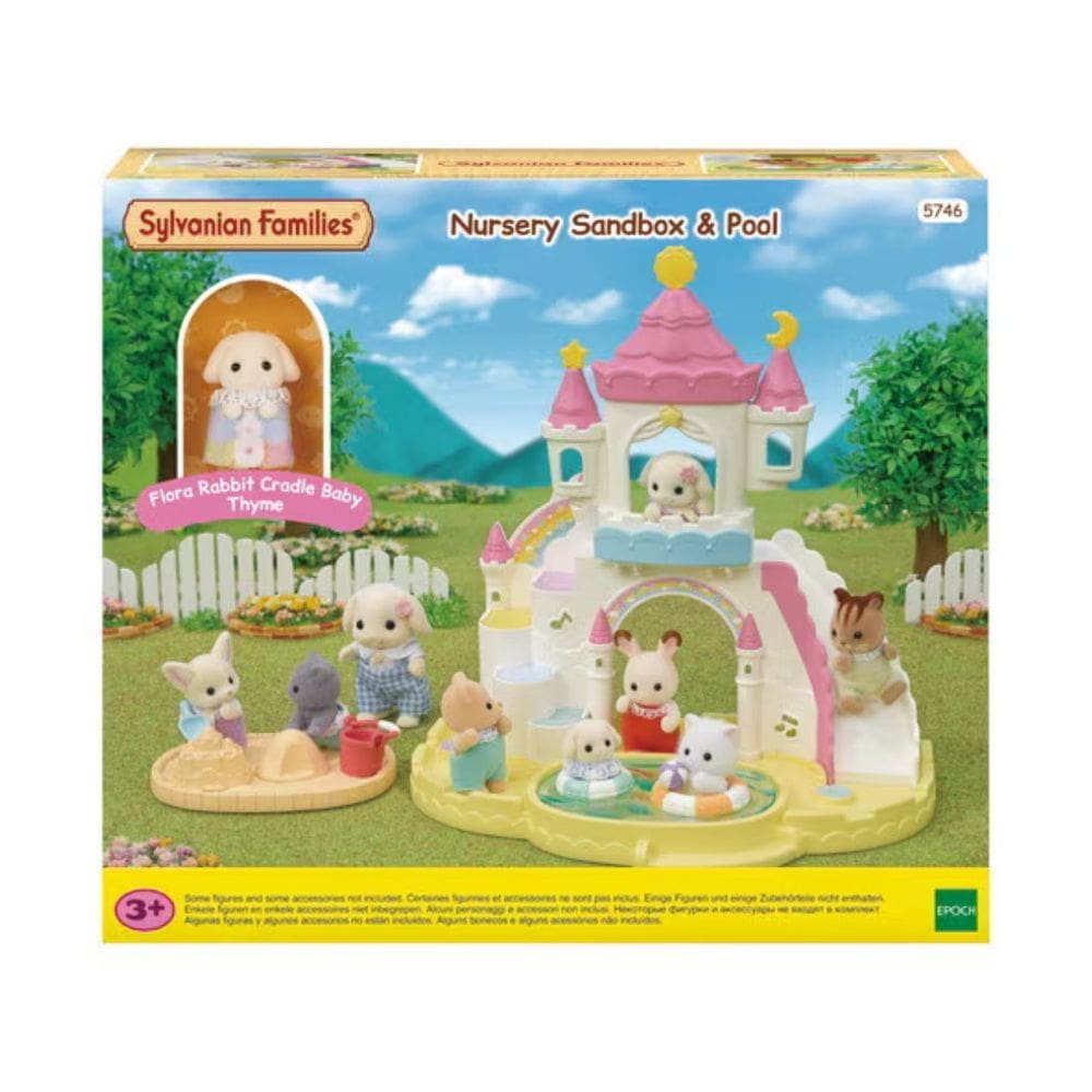 Piscina & Caixa de Areia Jardim da Infância - Sylvanian Families