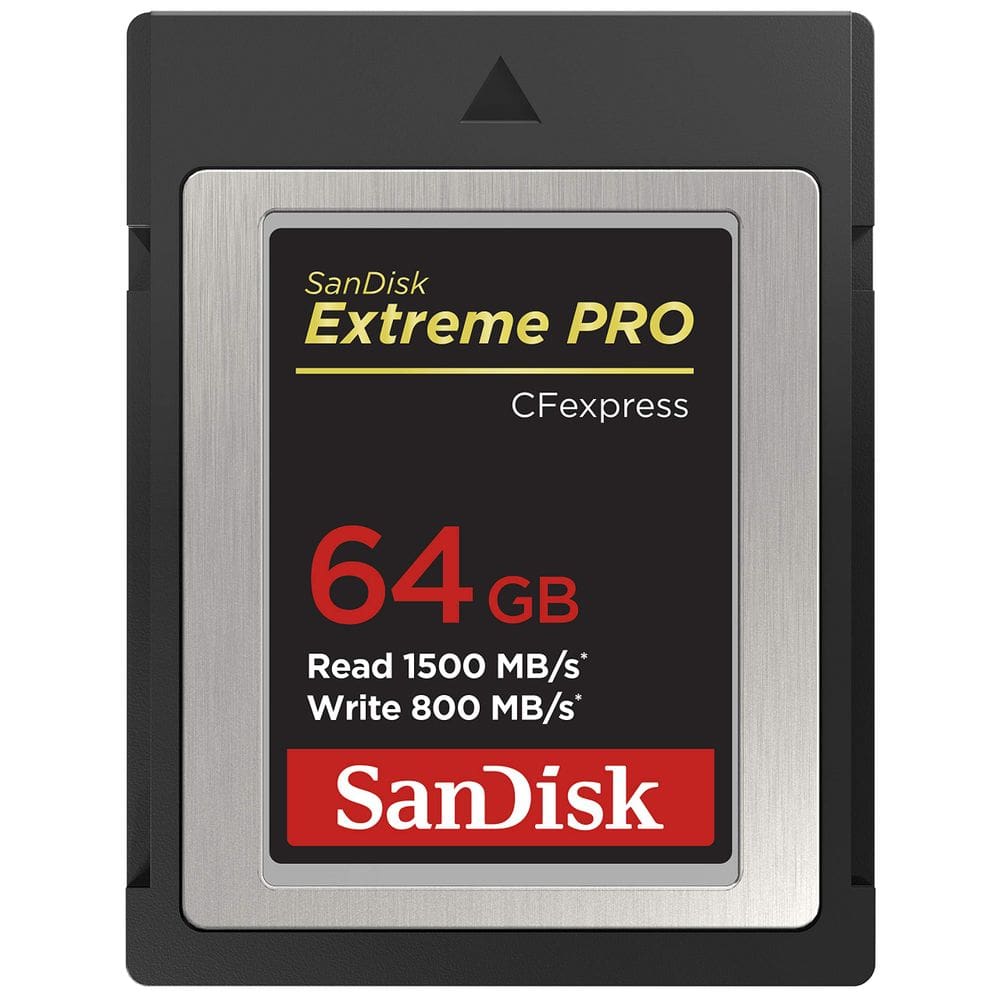 Cartão CFexpress SanDisk Extreme PRO 64GB Tipo B SDCFE-064G-GN4NN