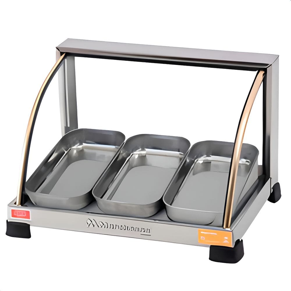 Estufa Para Salgados 3 Bandejas Dupla Marchesoni Inox 220V