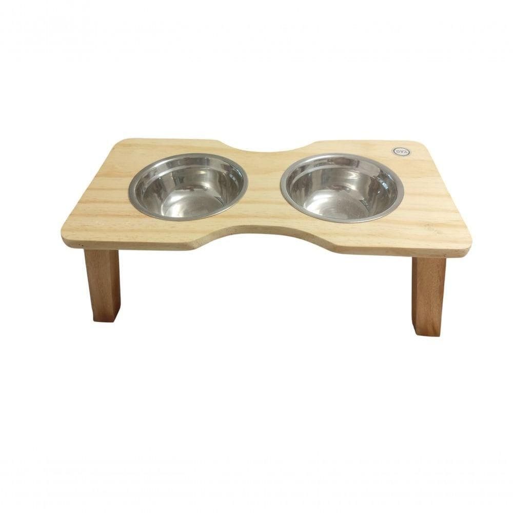 Comedouro Elevado Mod Osso 14cm Alt.